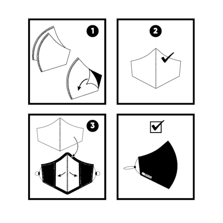 Outdoor Research Essential Face Mask Kit - Image 5